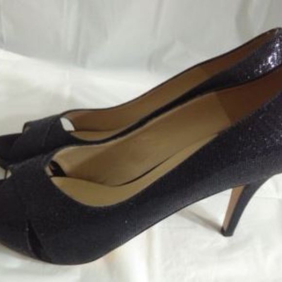 Kate Spade New York Billie Black Open Toe 9.5B - Picture 5 of 8